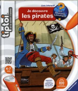 tiptoi Livre éducatif Je découvre les pirates -FR