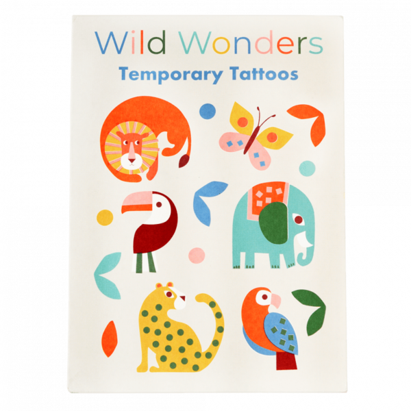 Wild Wonders Temporary Tattoos