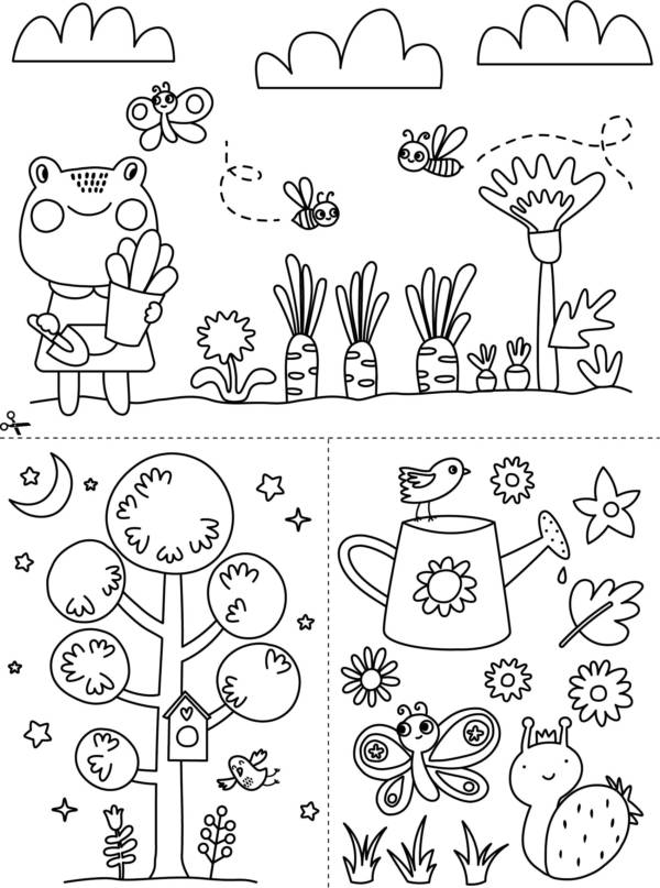 Dessiner sur les vitres : Mon joli jardin – Image 2