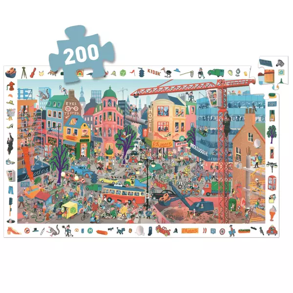 Puzzle observation La ville - 200 pcs