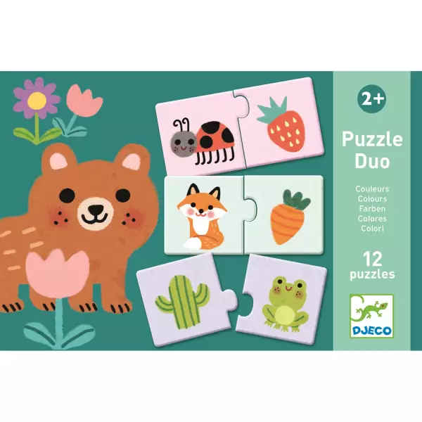 Puzzle duo couleurs